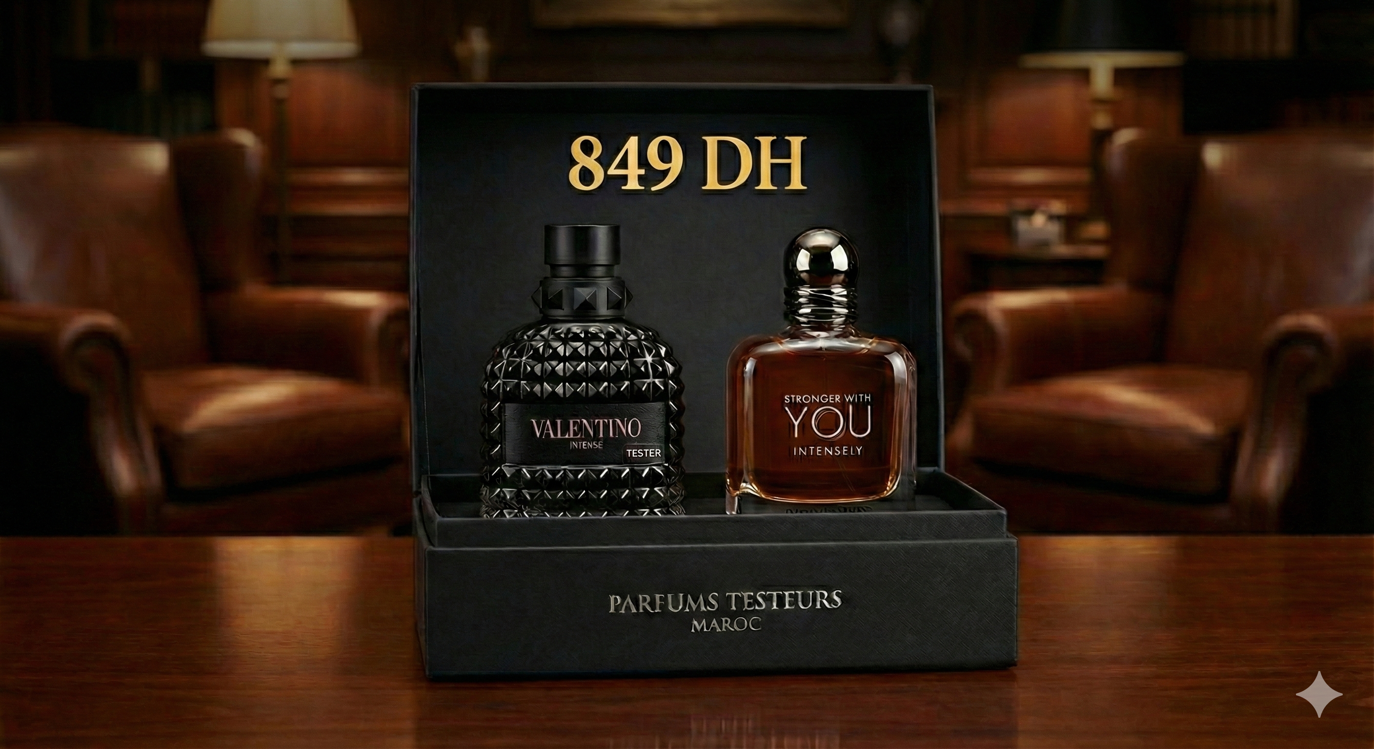 Pack Duo : Valentino Uomo Intense + Stronger With You Intensely - Testeurs
